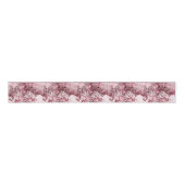 Wildflower Field Impressionism-Mauve Ripsband (Vorderseite)