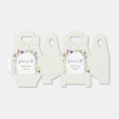 Wildflower First Birthday Geschenkschachtel (Ungefaltet)