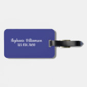 Wildflower Garden Gepäckanhänger (Rückseite horizontal)