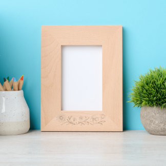 Wildflower Geätzte Rahmen