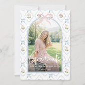 Wildflower Graduation Einladung (Vorderseite)