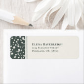 Wildflower Green Cream Lunaria Custom Botanical (Insitu)