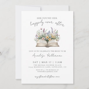 Wildflower Happily Ever After Buch Junggesellinnen Einladung