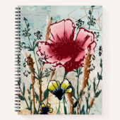 Wildflower Hardcover Journal Notizblock (Vorderseite)