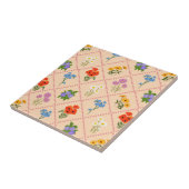 Wildflower Harlequin Garden Fliese (Seite)