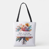 Wildflower-Humility-Tasche Tasche (Rückseite)
