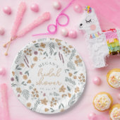 Wildflower-Junggesellinnenabschied-Papierteller - Pappteller (Party)