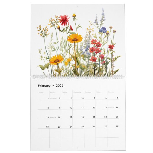Wildflower Kalender (Feb 2026)