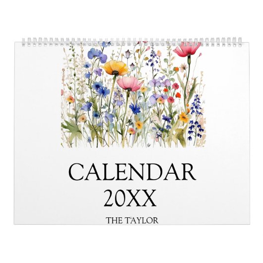 Wildflower Kalender (Titelbild)
