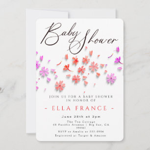 Wildflower Love Is in Bloom Baby Shower Einladung