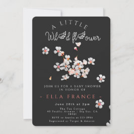 Wildflower Love Is in Bloom Baby Shower Einladung