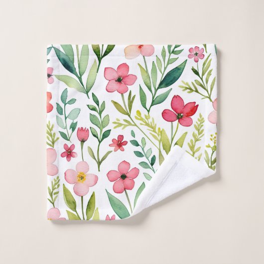 Wildflower Meadow Badhandtuch Set (Waschlappen)