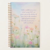 Wildflower Meadow Botanical Floral Planner Planer (Vorderseite)