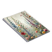 Wildflower Meadow – Delicate Botanical Floral Notizblock (Rechte Seite)