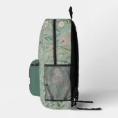Wildflower Meadow Green Backpack Bedruckter Rucksack (Rechts)