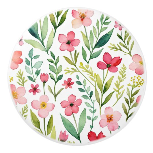 Wildflower Meadow Keramikknauf (Vorderseite)