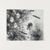 Wildflower Meadow Tapestry  Wandteppich (Vorderseite (Horizontal))