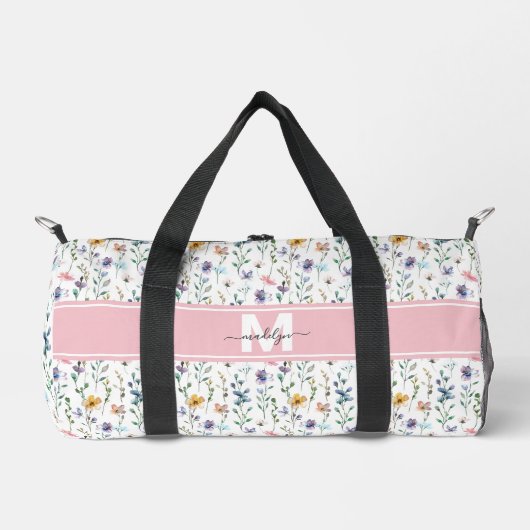 Wildflower Monogram Duffle Bag (Vorderseite)