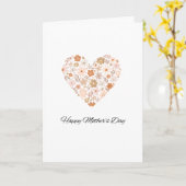 Wildflower Mothers Day Greeting Card Karte (Gelbe Blume)