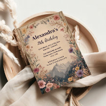 Wildflower Mountain Birthday