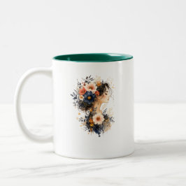 Wildflower-Muse-Tasse Zweifarbige Tasse