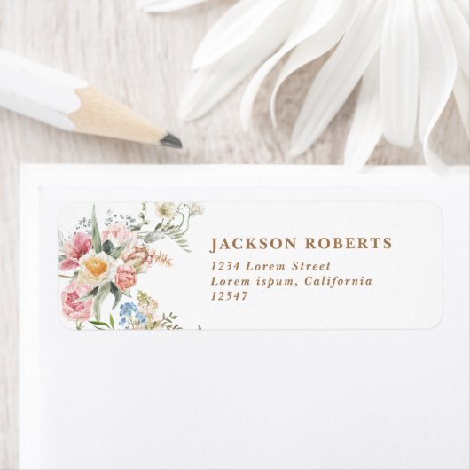 Wildflower pastel floral spring garden Wedding (Insitu)