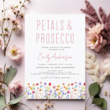 Wildflower Petals & Prosecco Bridal Shower