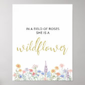 Wildflower Poster (Vorne)
