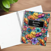 Wildflower Rainbow Customizable Planner Planer
