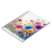 Wildflower Rhapsody Notizblock (Linke Seite)