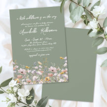 Wildflower-Sage-Grün-Baby-Party