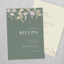 Wildflower-Salbei-Deco-Alles-in-einem-Hochzeit