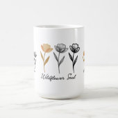 Wildflower trendy Design Kaffeetasse (Mittel)