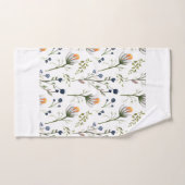 Wildflower Watercolor Bath Towel Set (Handtuch)
