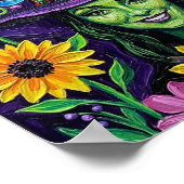 WildFlowerGemHexe Poster (Ecke)