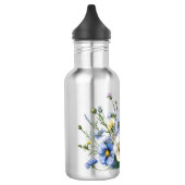Wildflowers & Add your name  Edelstahlflasche (Links)