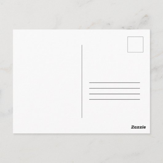 Wildflowers Affirmation Uplifting Message Postkarte (Rückseite)