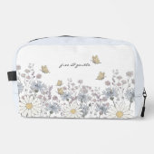 Wildflowers and butterfly waschbeutel (Vorderseite)