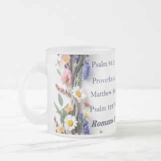 Wildflowers and Scriptures 11oz Ceramic mug Colors Mattglastasse