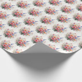 Wildflowers Beautiful Modern Luxury Collection Geschenkpapier (Ecke)