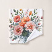 Wildflowers Beautiful Popular Luxury Collection Badhandtuch Set (Waschlappen)