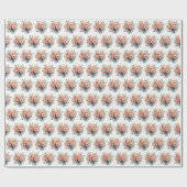 Wildflowers Beautiful Popular Luxury Collection Geschenkpapier (Flach)