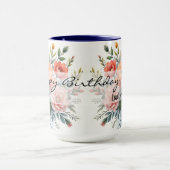 Wildflowers Beautiful Popular Luxury Collection Tasse (Zentrum)