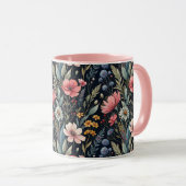 Wildflowers Botanical Inspiration Tasse (VorderseiteRechts)