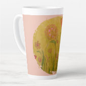 Wildflowers Brushstroke  Milchtasse (Linke Ecke)