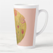 Wildflowers Brushstroke  Milchtasse (Rechts)