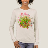 Wildflowers Bunch with Text Tri-Blend Shirt (Vorderseite)