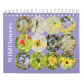 Wildflowers Close-Up Forest Photography Kalender (Titelbild)
