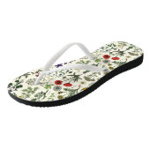 Wildflowers collage badesandalen (Schrägansicht)