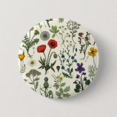 Wildflowers collage button (Vorderseite)
